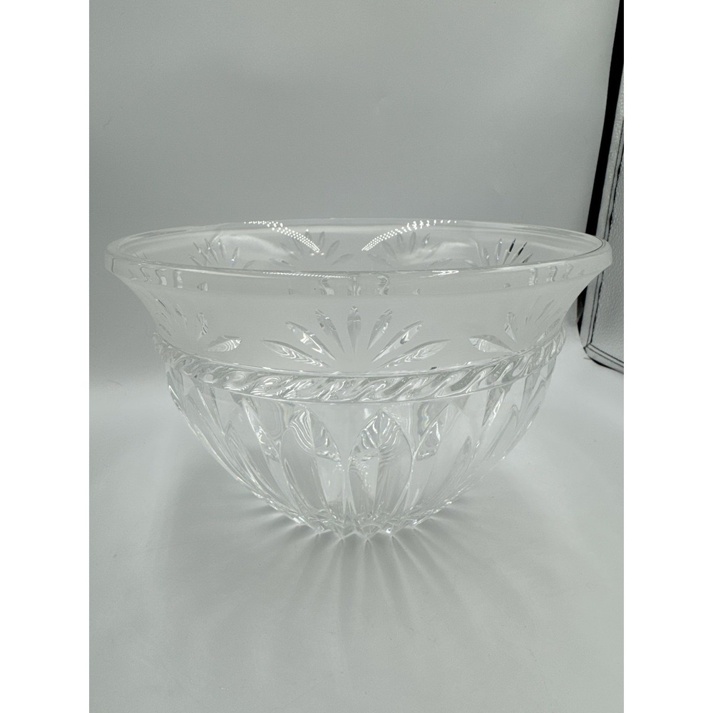 Vintage Cristal D'Arques Durand Carthage 24% Lead Crystal Bowl NEW NO TAG